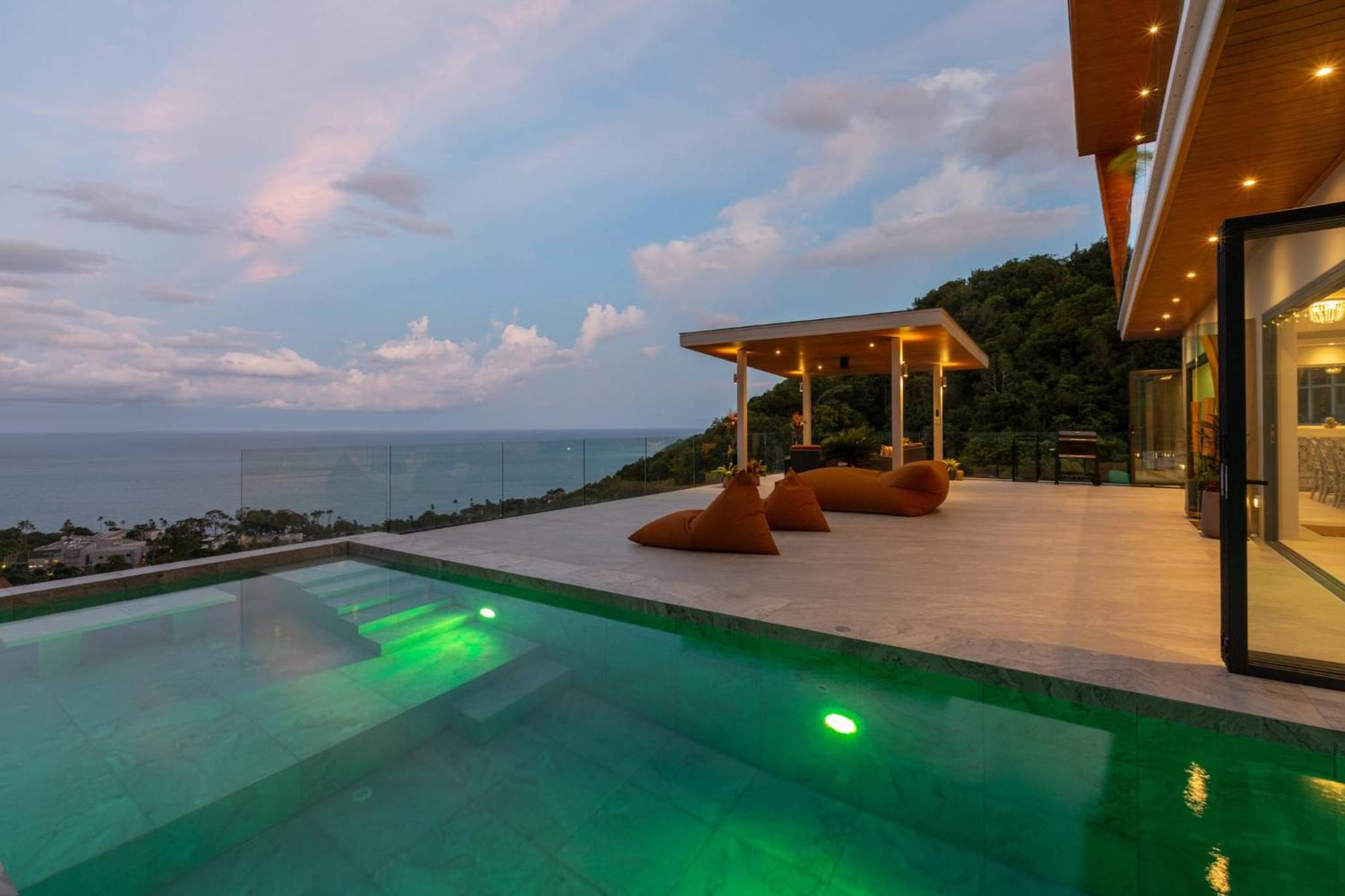 Luxurious Tequila Sunrise 5br Panoramic Sea View *