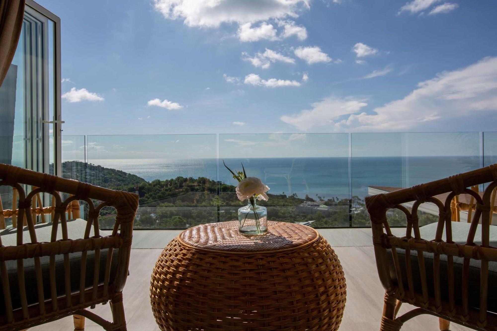 Villaer Luxurious Tequila Sunrise 5br Panoramic Sea View Choeng Mon