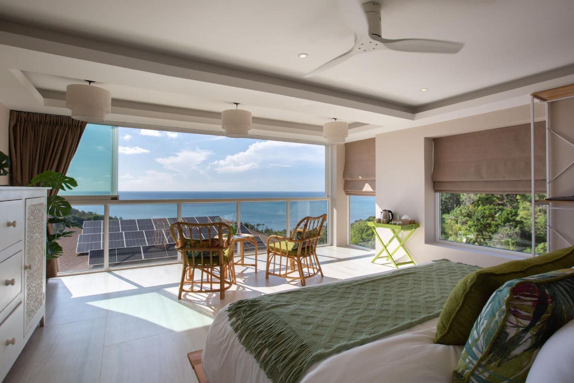 Villaer Luxurious Tequila Sunrise 5br Panoramic Sea View Choeng Mon