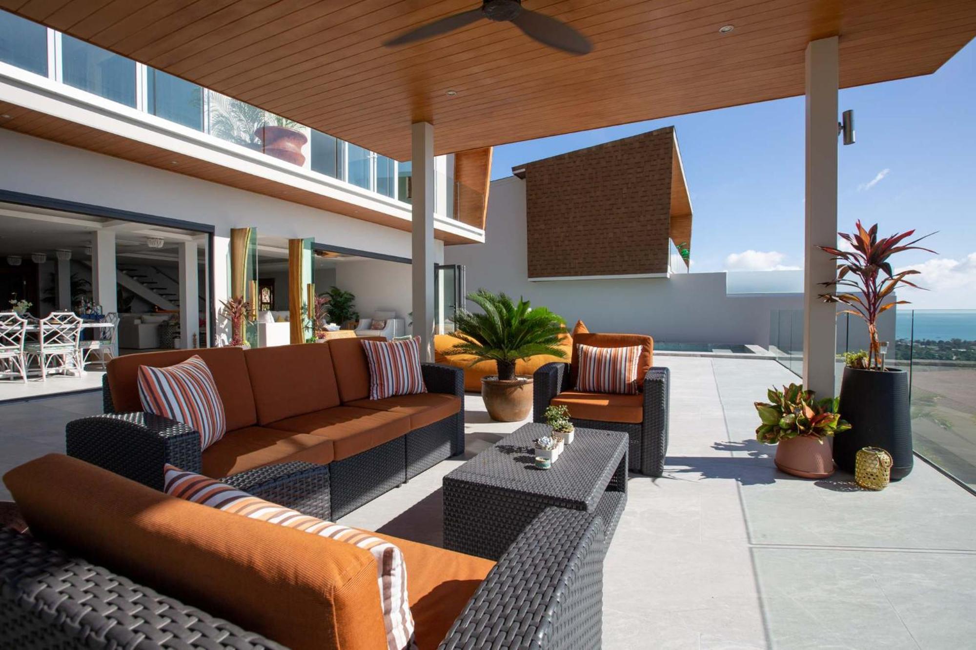 Luxurious Tequila Sunrise 5br Panoramic Sea View Villaer *